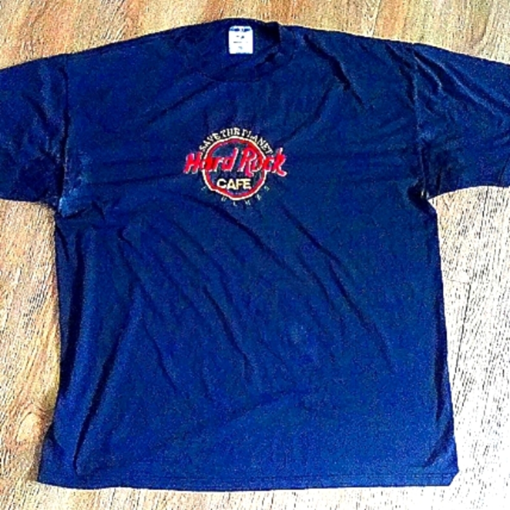 VINTAGE HARD ROCK CAFE BAHAMAS JERZEES ACTIVEWARE HEAVYWEIGHT BLEND